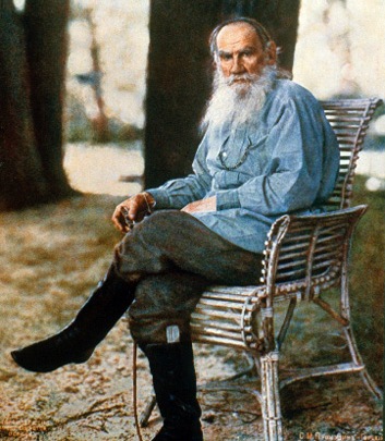 Лев Толстой в Ясной Поляне, 1908 год. Фото: Сергей Прокудин-Горский