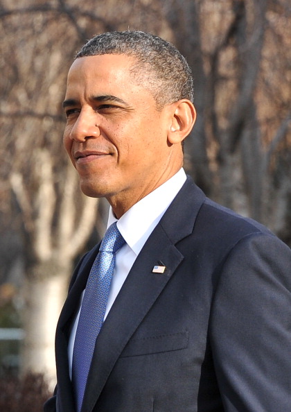 Барак Обама, 21 января 2013 г. Фото: NICHOLAS KAMM/AFP/Getty Images