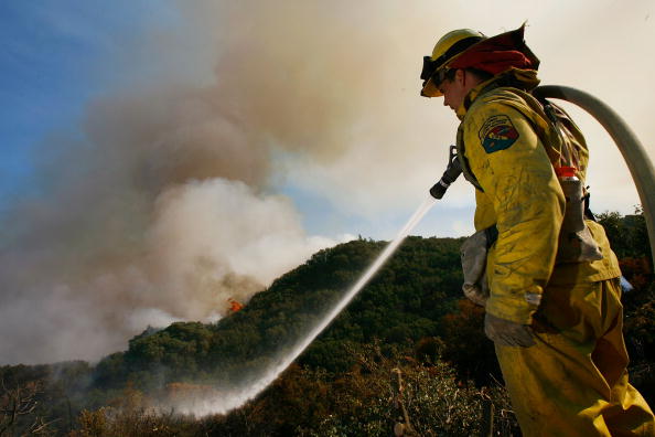 Лесные пожарые в Калифорнии. Архивное фото: David McNew/Getty Images