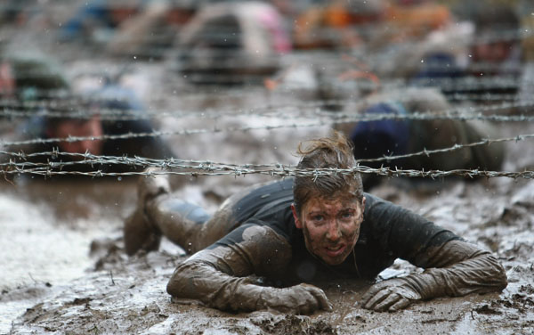 Tough Guy Challenge, февраль, 2009 г. Фото: Laurence Griffiths / Getty Images