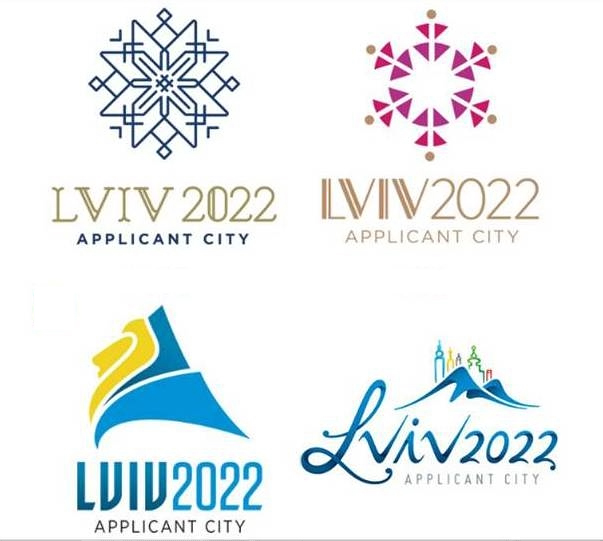 Продолжается голосование за логотип заявки Львова на Олимпиаду-2022. Скриншот: lviv2022.in.ua