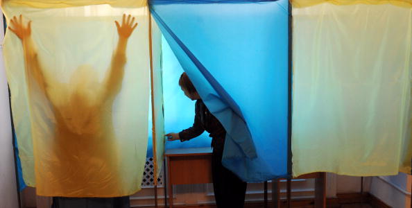 Президентские выборы в Украине. 7 февраля 2010г. Фото: AFP/Getty Images