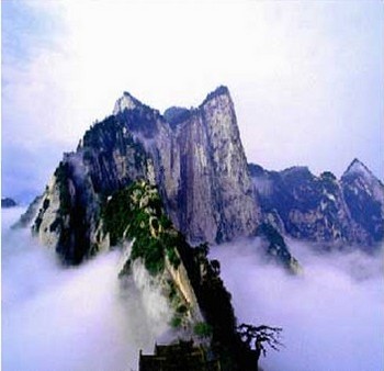 Горы Хуашань. Фото с secretchina.com
