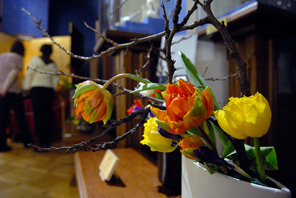 Выставка икебаны в Киеве. 5 марта 2010 года. Фото: Владимир Бородин/The Epoch Times