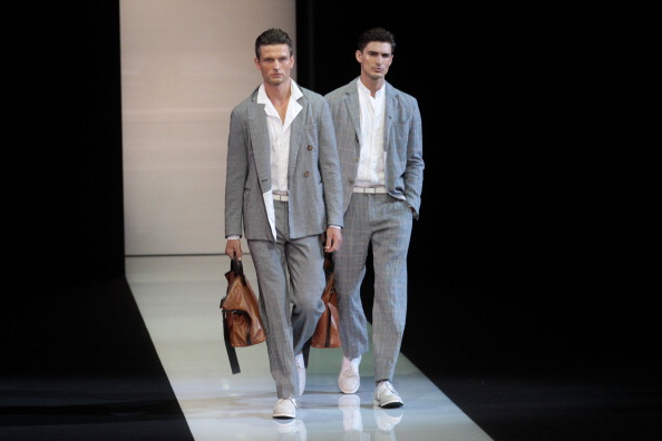 Модний одяг від Giorgio Armani на Milan Fashion Week, 26 червня 2012 року. Фото: Vittorio Zunino Celotto/Getty Images