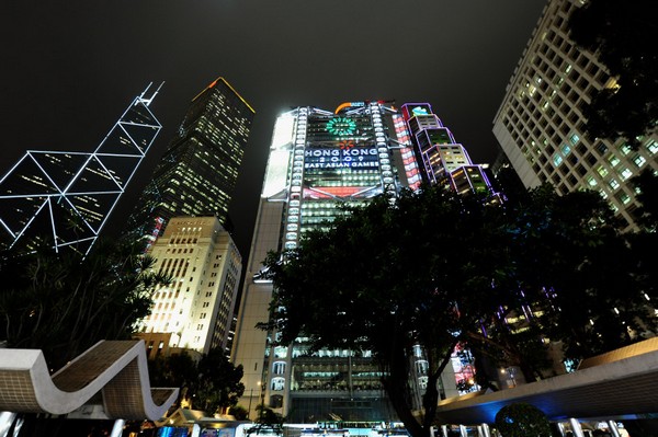 Ночной Гонконг. 18 ноября 2009 год. Фото: Stuart Franklin/Getty Images