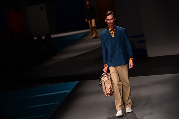 Prada Menswear на Миланской неделе мужской моды. Фото: GIUSEPPE CACACE/AFP/Getty Images