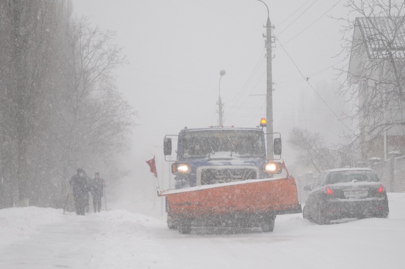 Київ накрив снігопад 22 березня 2013 р. Фото: Володимир Бородін / Велика Епоха