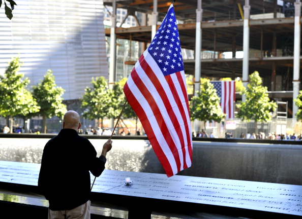Американці вшановують пам’ять жертв «11 вересня». Нью-Йорк. Фото: Timothy A. Clary-Pool/Getty Images