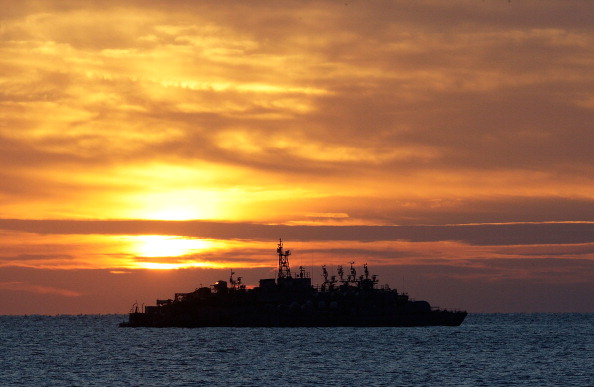ОСТРІВ YEON PYEONG, ПІВДЕННА КОРЕЯ, 26 листопада: Південнокорейський військовий корабель. Підсилення військової боєготовності. Фото: Chung Sung-Jun/Getty Images