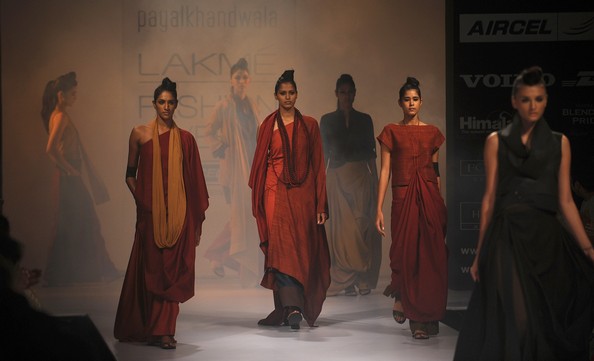Индийская неделя моды Lakmé Fashion Week. Фото: PUNIT PARANJPE/AFP/GettyImages