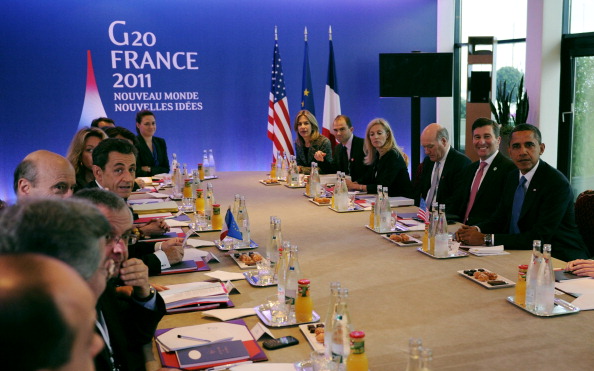 Шостий саміт «великої двадцятки», 3 листопада 2011. Фото: Kerim Okten-Pool/Getty Images 