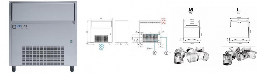 Льдогенератор Ice Tech SK 135