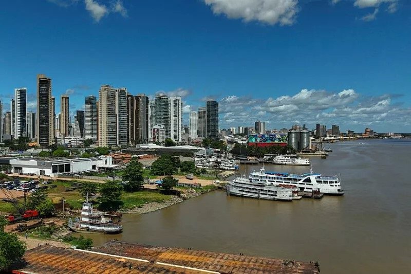 Белен, Бразилия, где 17 июня 2025 года проходит климатический саммит, а затем конференция COP30. (Carlos Fabal/AFP via Getty Images)