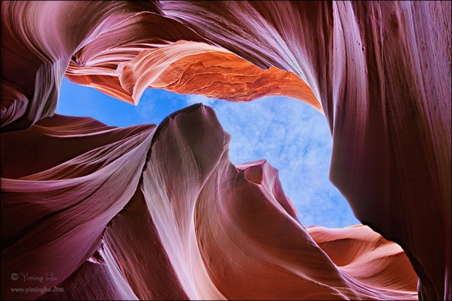Каньон Антилопы, юго-запад США, штат Аризона. Фото: Yiming Hu/outdoorphotographer.com 