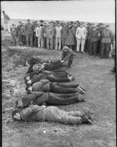 Расстрел «политических преступников». 5 апреля 1968 год. Фото с aboluowang.com 