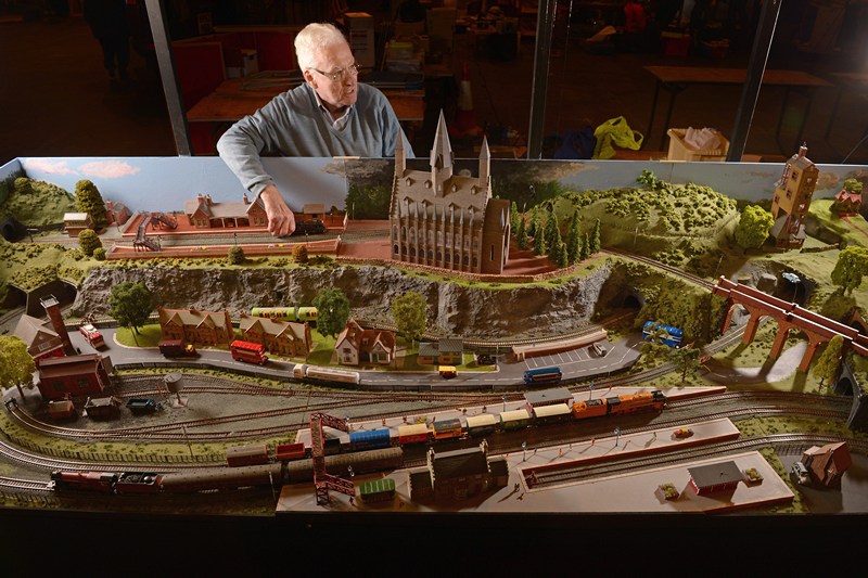Виставка моделей залізниць у Глазго. Фото: Jeff J Mitchell/Getty Images 