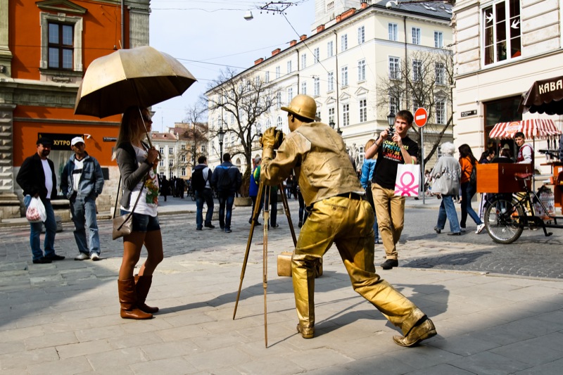 Історичний центр Львова, культурної столиці України, приваблює туристів з різних куточків світу. Фото: Велика Епоха 
