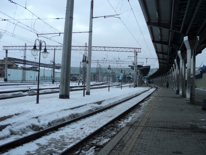 Залізничний вокзал Донецька набуває європейського вигляду. Фото: Росіна Мілостнова. The Epoch Times Україна 