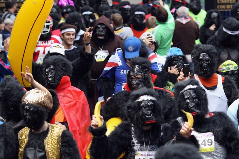 «Великий забіг горил» у Лондоні. Фото: Dan Kitwood/Getty Images 