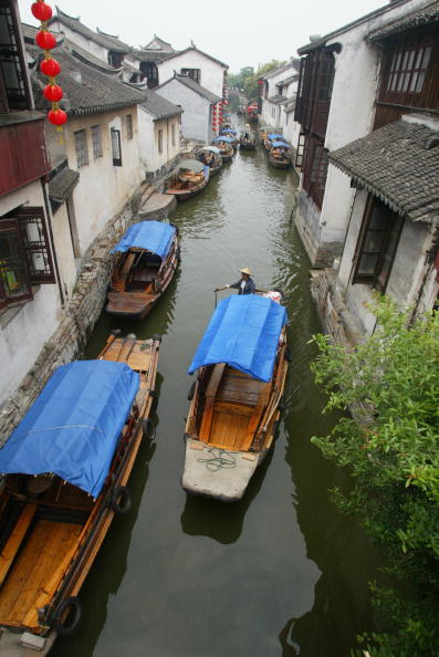 Селище на воді Чжоучжуан - «Китайська Венеція». Фото: China Photos/Getty Images 