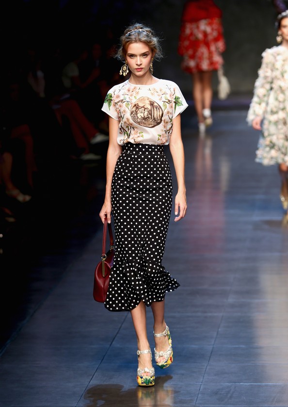 Dolce &amp; Gabbana на Milan Fashion Week. Фото: Vittorio Zunino Celotto/Getty Images 