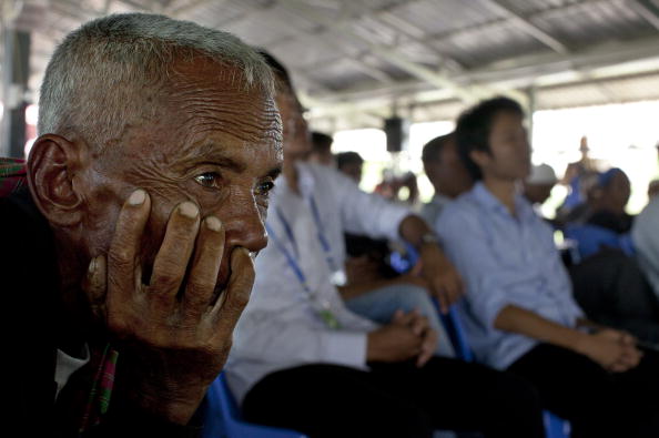 Червоні кхмери. Вирок суду: Кейн Гук Ієу проведе у в'язниці 19 років. Фоторепортаж. Фото: Paula Bronstein / Getty Images 