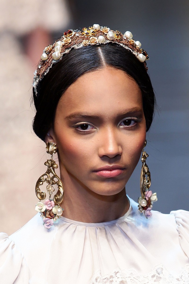 Романтичне бароко від Dolce &amp; Gabbana. Фото: Vittorio Zunino Celotto/Getty Images 
