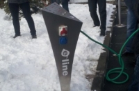У Києві встановили першу електрозаправку вітчизняного виробництва. Фото: delo.ua