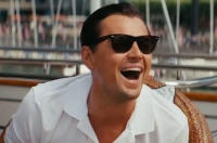 Леонардо ди Каприо в солнцезащитных очках Ray-Ban Original Wayfarer RB2140 в фильме Wolf of Wall Street