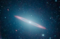 Фотографии космоса. Галактика Сомбреро. Фото: NASA/JPL-Caltech