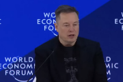 Ілон Маск у Давосі розкритикував тарифи США на сонячну енергетику і пожартував про польоти на Марс (ВІДЕО)