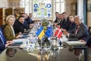 На зустрічі в Данії європейські лідери обговорили варіанти дій після припинення допомоги США Україні