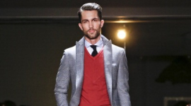 Показ коллекции мужской одежды осень 2014 года на Нью-йоркской неделе моды