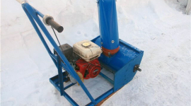 Саморобна машина для прибирання снігу: як зробити