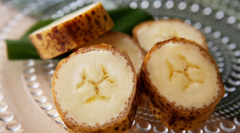 Бананы со съедобной кожурой — новинка из Японии