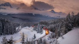 10 фотографий безмятежных и успокаивающих зимних пейзажей