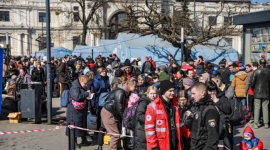 С начала войны более 9 миллионов украинских беженцев пересекли границу Польши