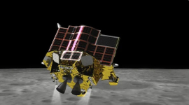 Після успішної посадки на Місяць японському космічному апарату забракло енергії (ВІДЕО)