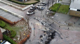 Голландская полиция арестовала более 200 человек во время новогодних беспорядков