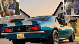 Сын удивил отца подарив ему Camaro 1967 года, которое тот продал, чтобы обеспечить семью
