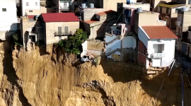 Шторм спричинив масштабний зсув ґрунту на Сицилії, влада оголосила надзвичайний стан (ВІДЕО)