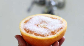 Грейпфрут и соль — самое эффективное средство для ванной