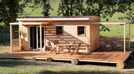 Будинок із дерев'яної цегли та без жодного цвяха — новинка із Франції Brikawood
