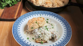 Печенье с подливкой или с макаронами и сыром — теплый южный прием