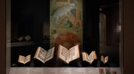 Виставка в Балтіморі показує, як коти залишили слід у середньовічних рукописах і легендах (ФОТО)