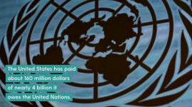 США выплатили 160 миллионов долларов из более чем 4 миллиардов долларов, которые они задолжали ООН