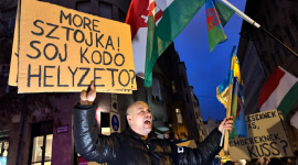 Роми в Угорщині вийшли на протест після висловлювань міністра уряду Орбана