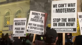 Пов'язані з КПК групи проводять антивоєнні протести у США (ВІДЕО)