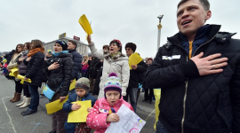 В 2014 году население Украины сокращалось не так активно